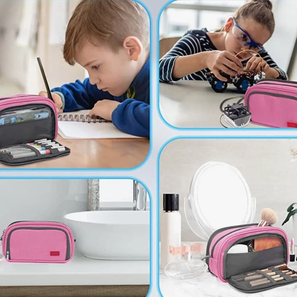 Pink Large Canvas Case